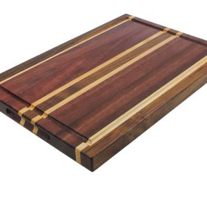 Custom Edge Grain Cutting Board | Butcher Block | Chopping Board | Charcuterie Board | Bread Board | Thick Prep Board | Bergeron Woodgrains