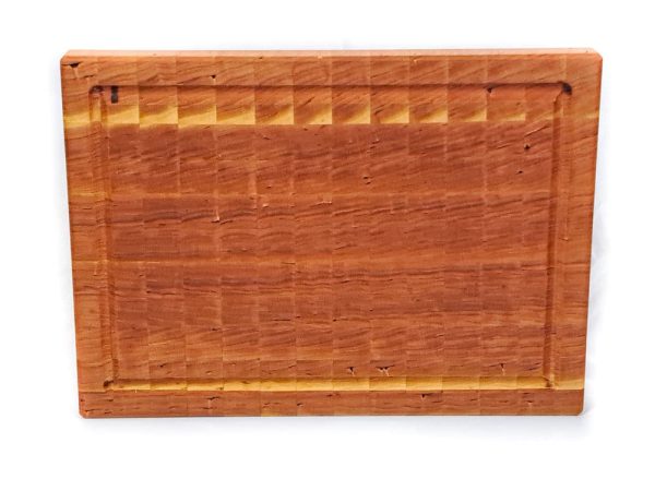 Cherry End Grain Cutting Board | Hardwood End Grain Cutting Board | Chop Board | Charcuterie Serving Board | Large Cutting Board | Bergeron Woodgrains | Made in Canada