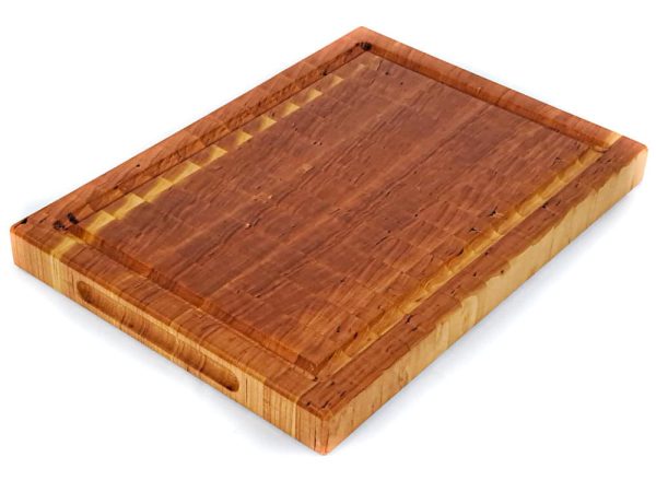 Cherry End Grain Cutting Board | Custom End Grain Cutting Board | Butcher Block | Chopping Board | Charcuterie Board | Bread Board | Bergeron Woodgrains