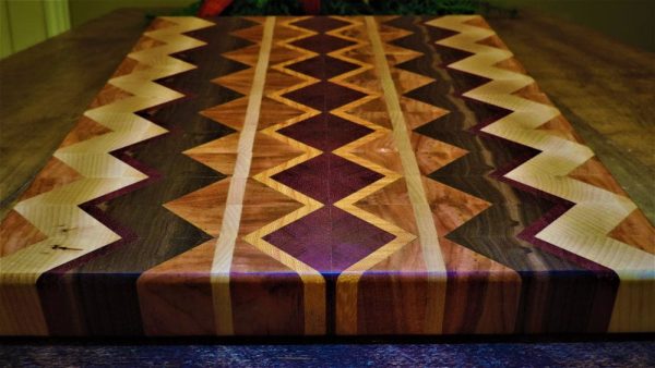 High Quality End Grain cutting board | Reversible Cutting Board | Non Slip Chopping Board | Thick Butcher Block | Carving Board | Bergeron Woodgrains