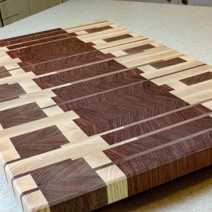 Beveled Custom End Grain Cutting Board, Butcher Block, Charcuterie Board, and Chopping Board | Bergeron Woodgrains