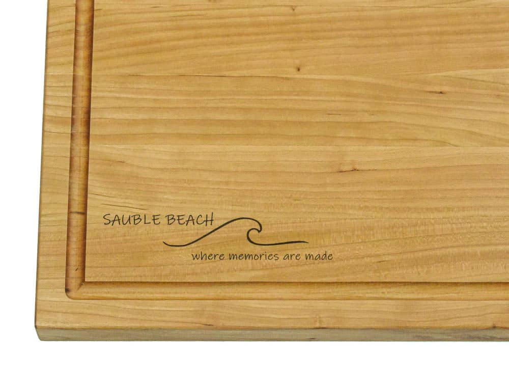 Cutting Board Personalized Custom Engraving - Bergeron Woodgrains