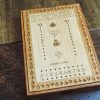 Handcrafted wooden board game featuring a Euchre scorecard with peg and playing card storage box showcasing dovetail and box finger joints. Made by Bergeron Woodgrains