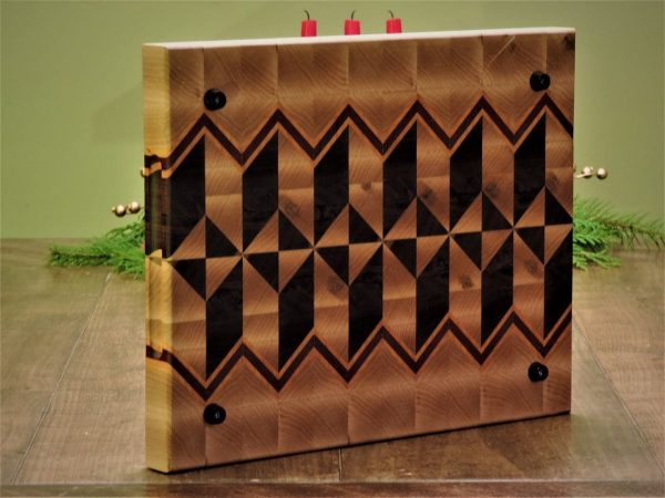 End Grain Cutting Board |Diamond End Grain Cutting Board | Cutting Boards | BergeronWoodGrains