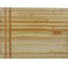 Maple edge grain cutting board with cherry stripes along the long and short edge. Showcasing a juice groove. Canadian made by Bergeron Woodgrains