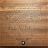 Cutting Board Personalized Custom Engraving | Laser Engraved Cutting Boards | Corporate Gifts | Bergeron Woodgrains