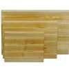 Triple set of Maple edge grain cutting boards. Made in Canada by Bergeron Woodgrains