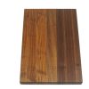 Walnut Edge grain cutting board. Canadian Made by Bergeron Woodgrains