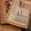 Handcrafted wooden board game featuring a Yardzeee scorecard with storage box for game accessories. Yahtzee Game scorecard, Pegs and magnetic peg closure are featured. Made by Bergeron Woodgrains.