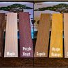 Wood bookmark wood species type including walnut, cherry, purple heart, sapele, maple, osage orange