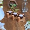 Elevated Cradled Candle Holder2 Bergeron Woodgrains