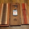 4 Lane 2 Tier Cribbage Boards Inside Top Bergeron Woodgrains